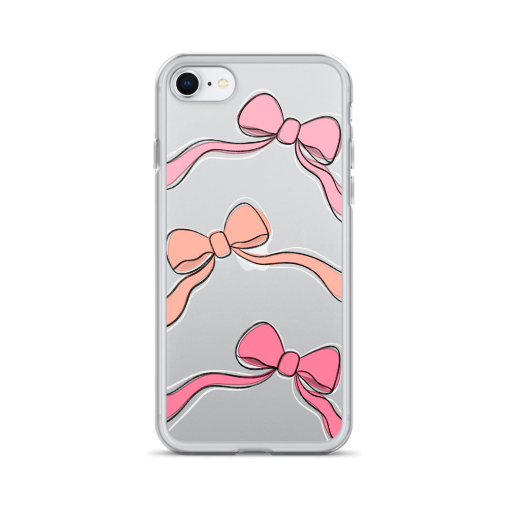 Valentines day bow phone case