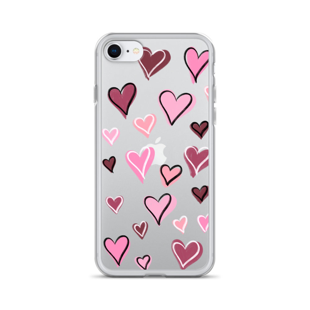 Valentines day heart phone case