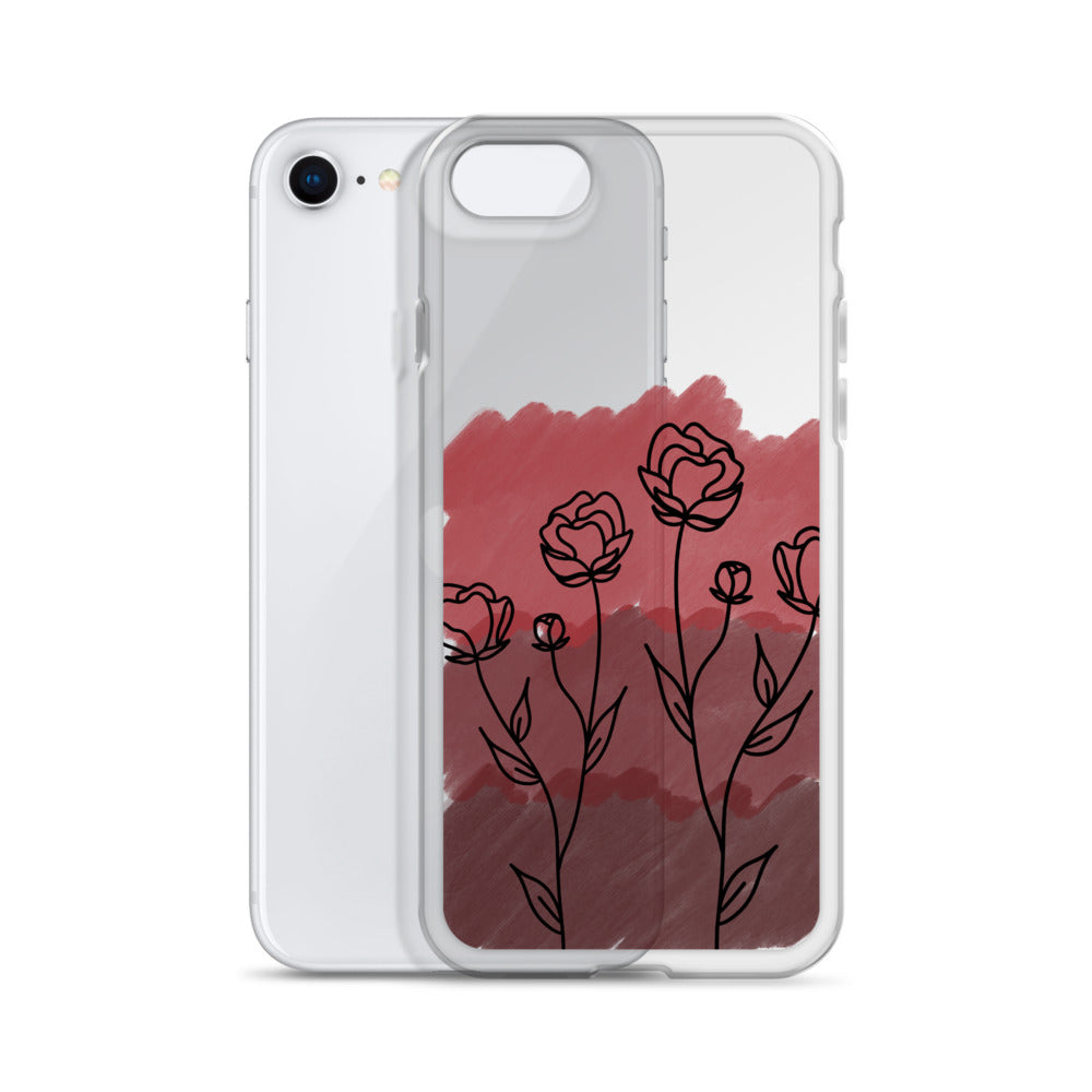 Valentines day Rose phone case