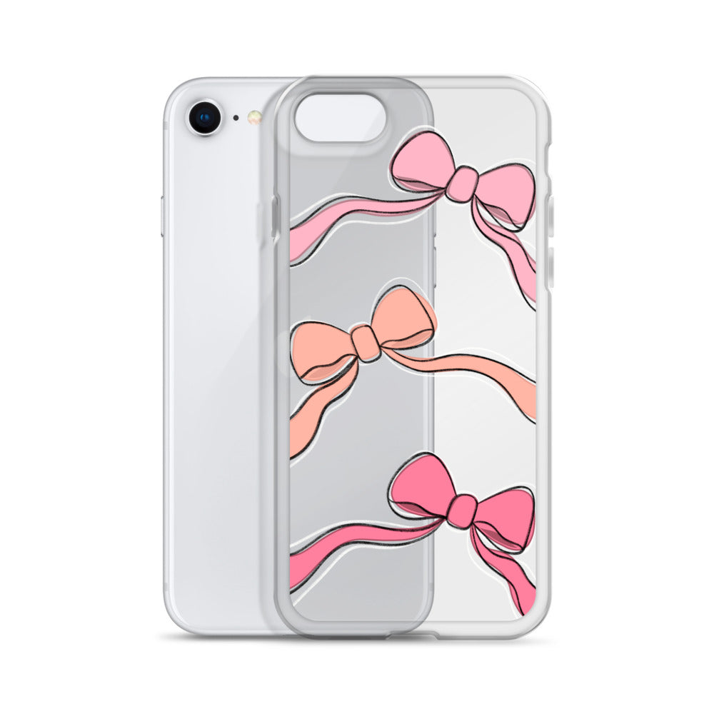 Valentines day bow phone case