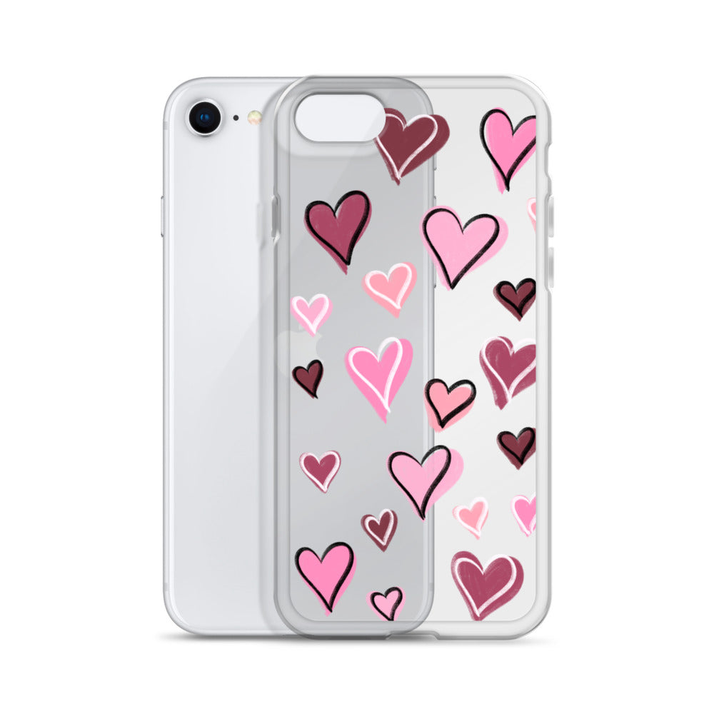 Valentines day heart phone case