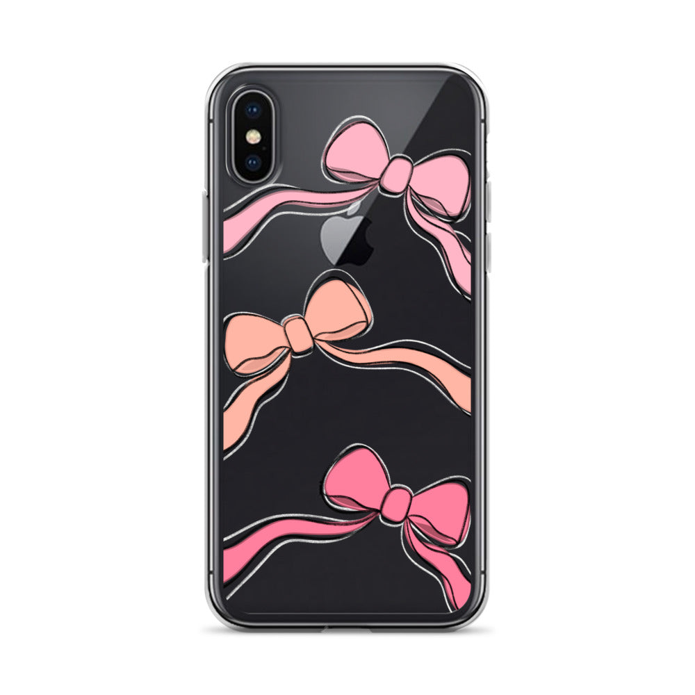 Valentines day bow phone case