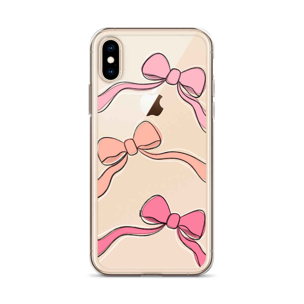 Valentines day bow phone case