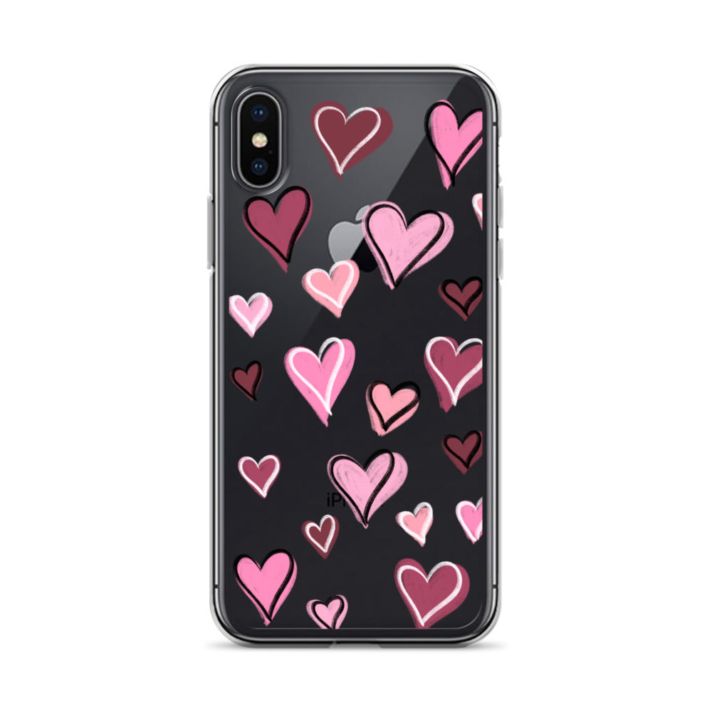 Valentines day heart phone case