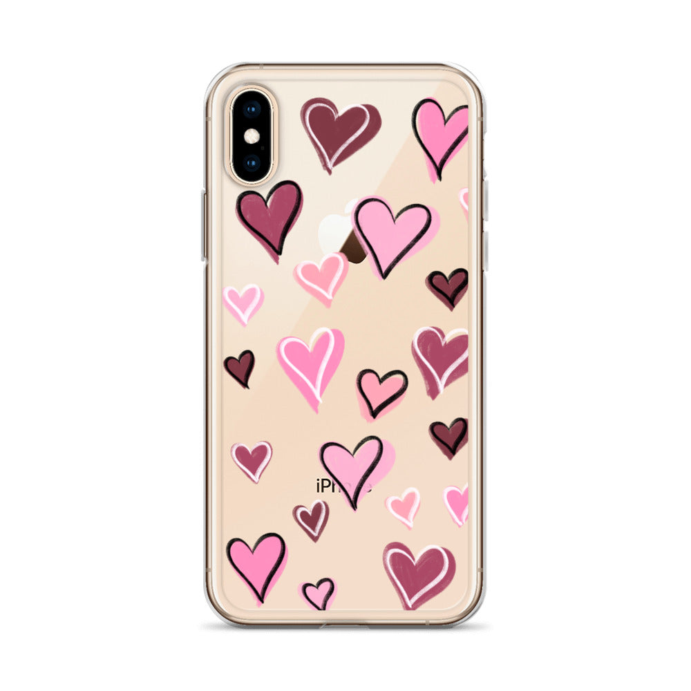 Valentines day heart phone case