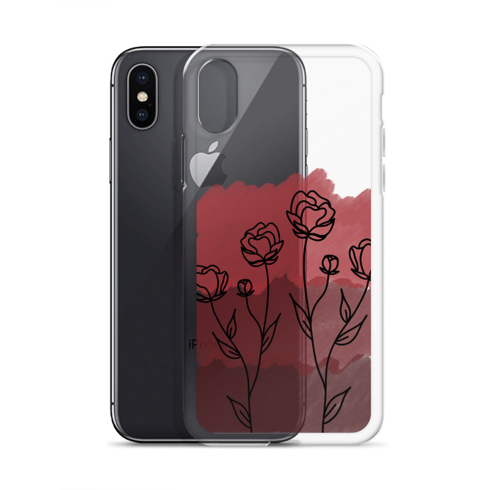 Valentines day Rose phone case