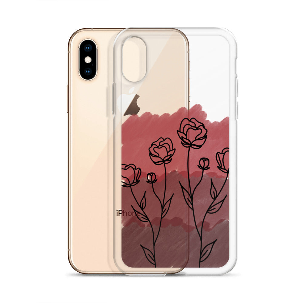 Valentines day Rose phone case