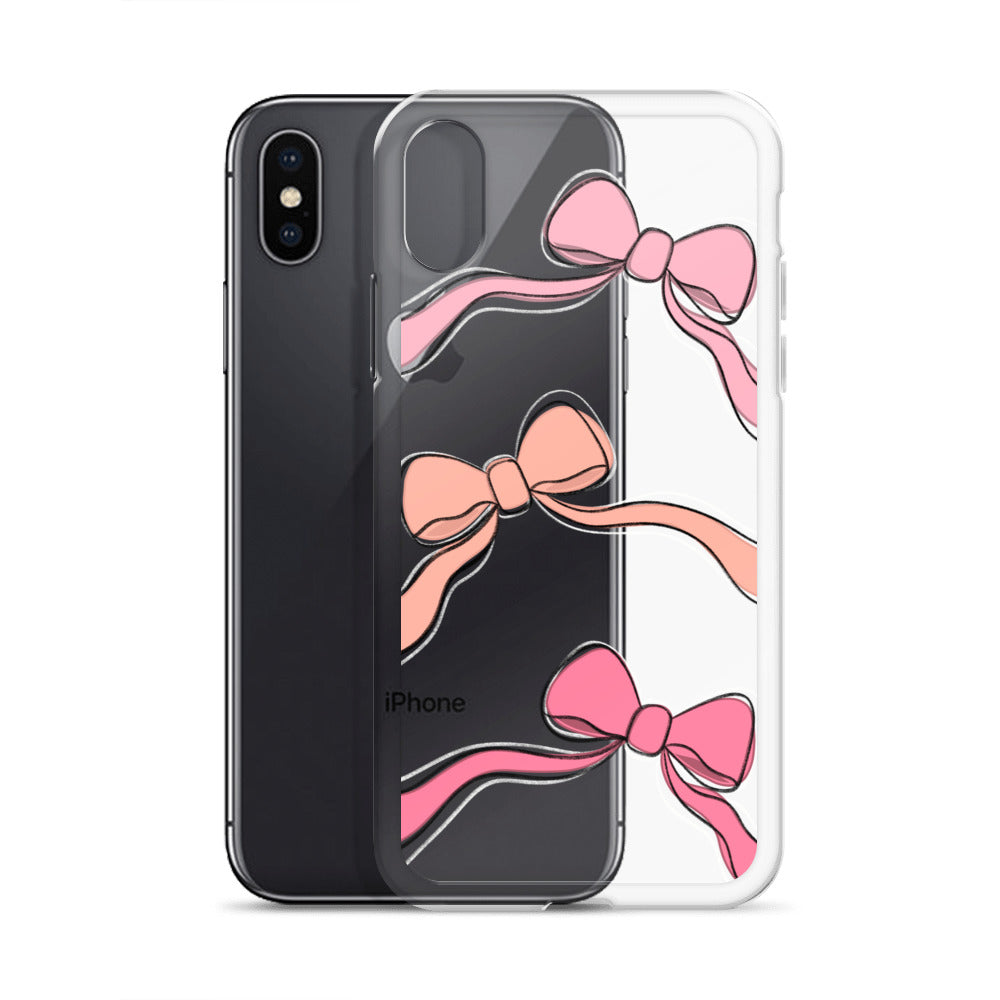 Valentines day bow phone case