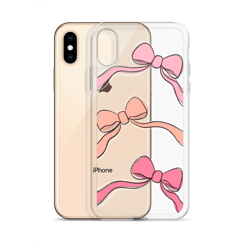 Valentines day bow phone case