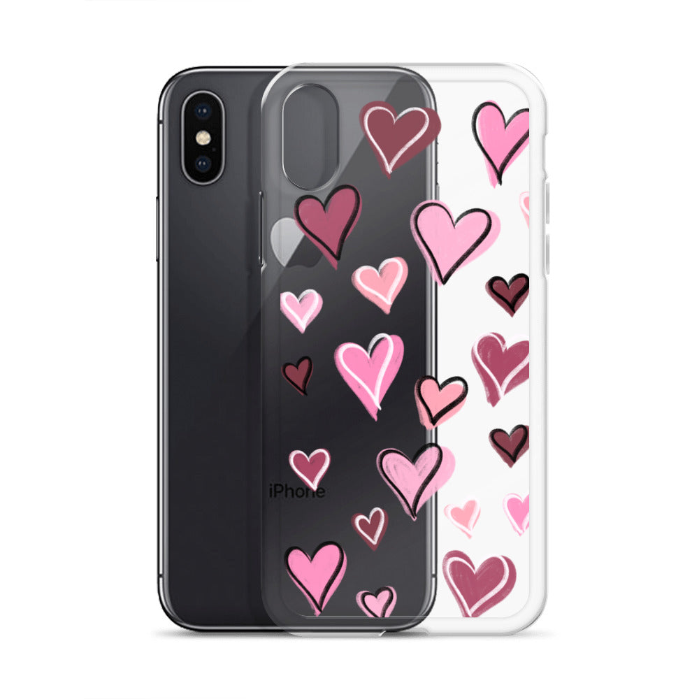 Valentines day heart phone case