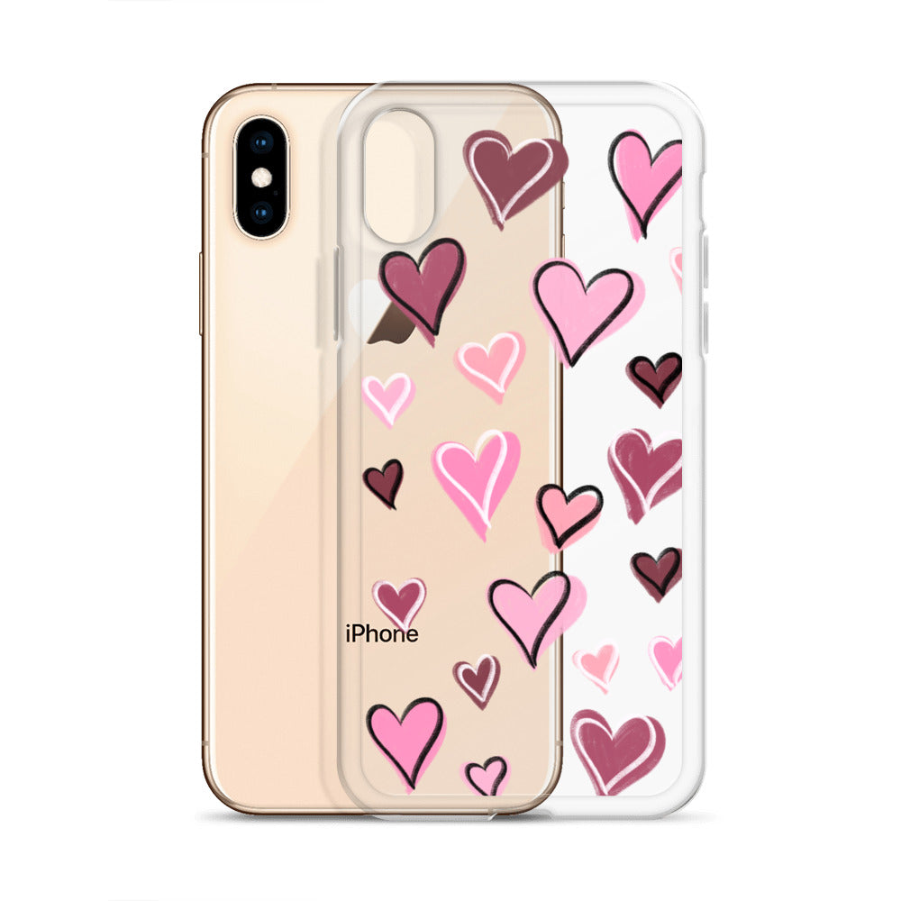 Valentines day heart phone case