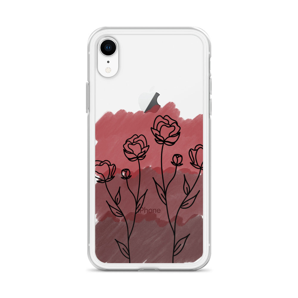 Valentines day Rose phone case