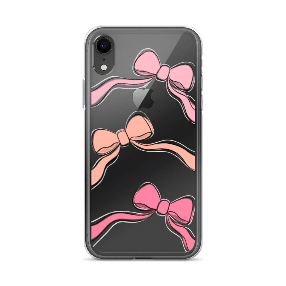 Valentines day bow phone case