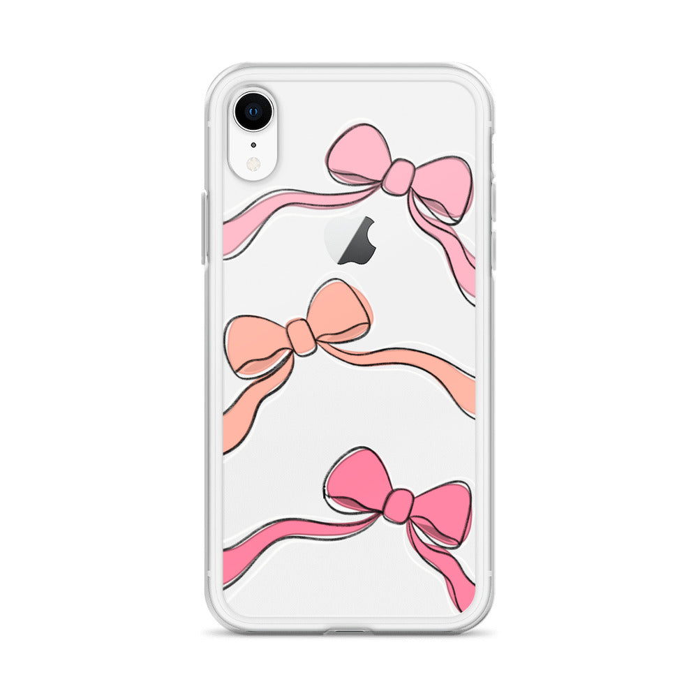 Valentines day bow phone case