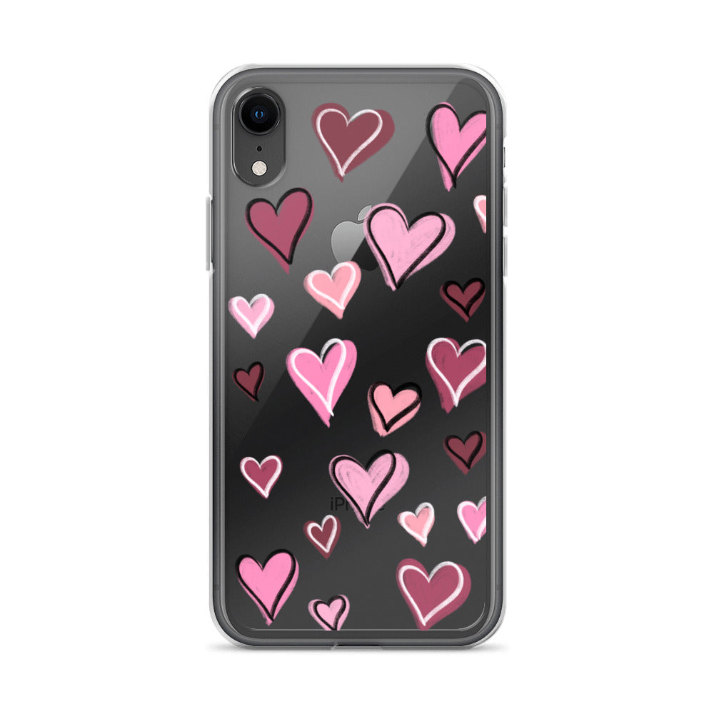 Valentines day heart phone case