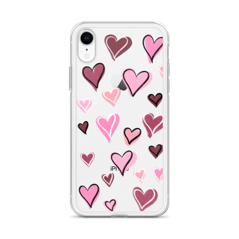 Valentines day heart phone case