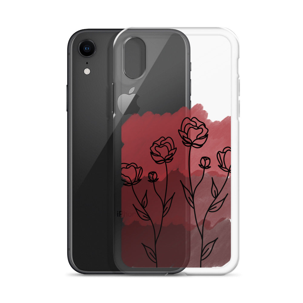 Valentines day Rose phone case