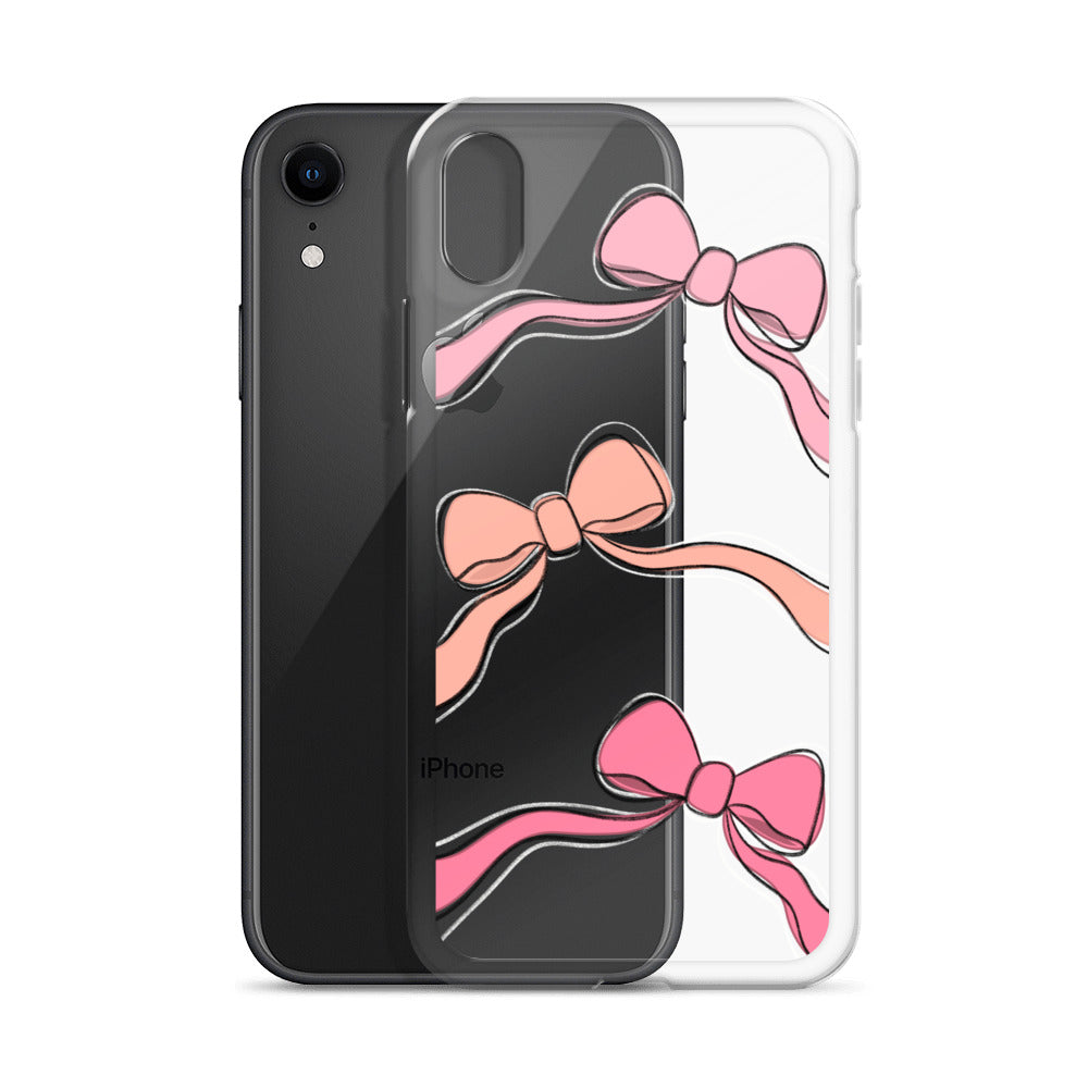 Valentines day bow phone case