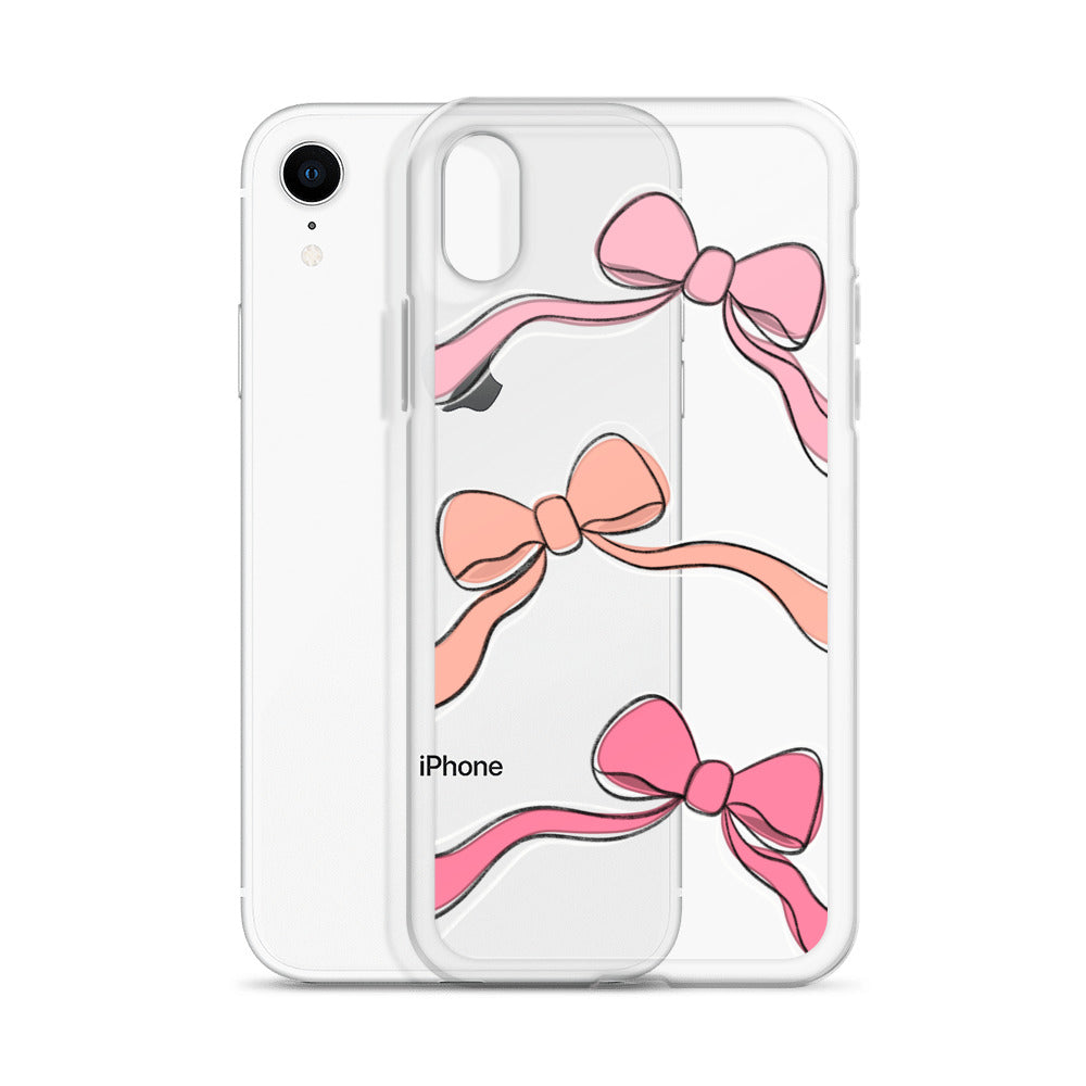 Valentines day bow phone case