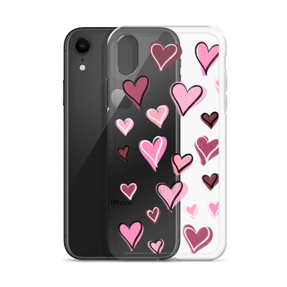 Valentines day heart phone case