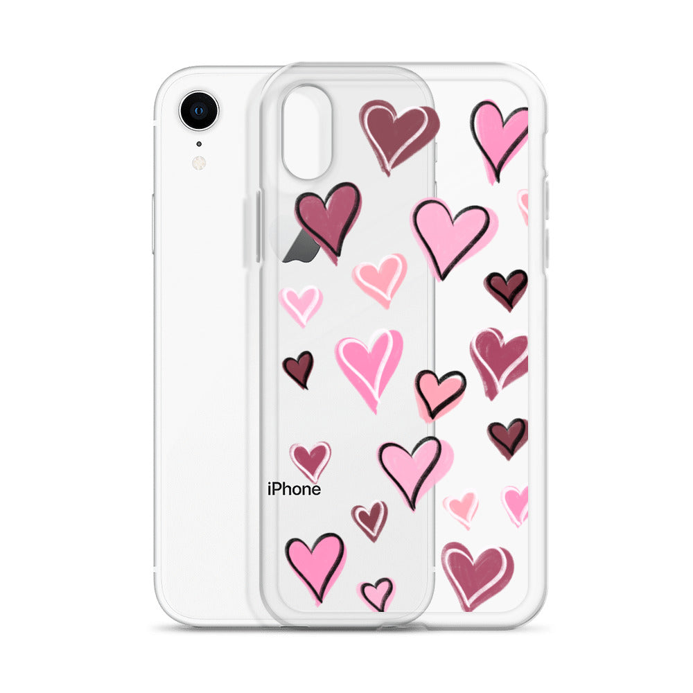 Valentines day heart phone case