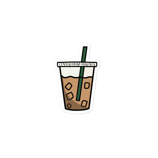 Cute iced coffee