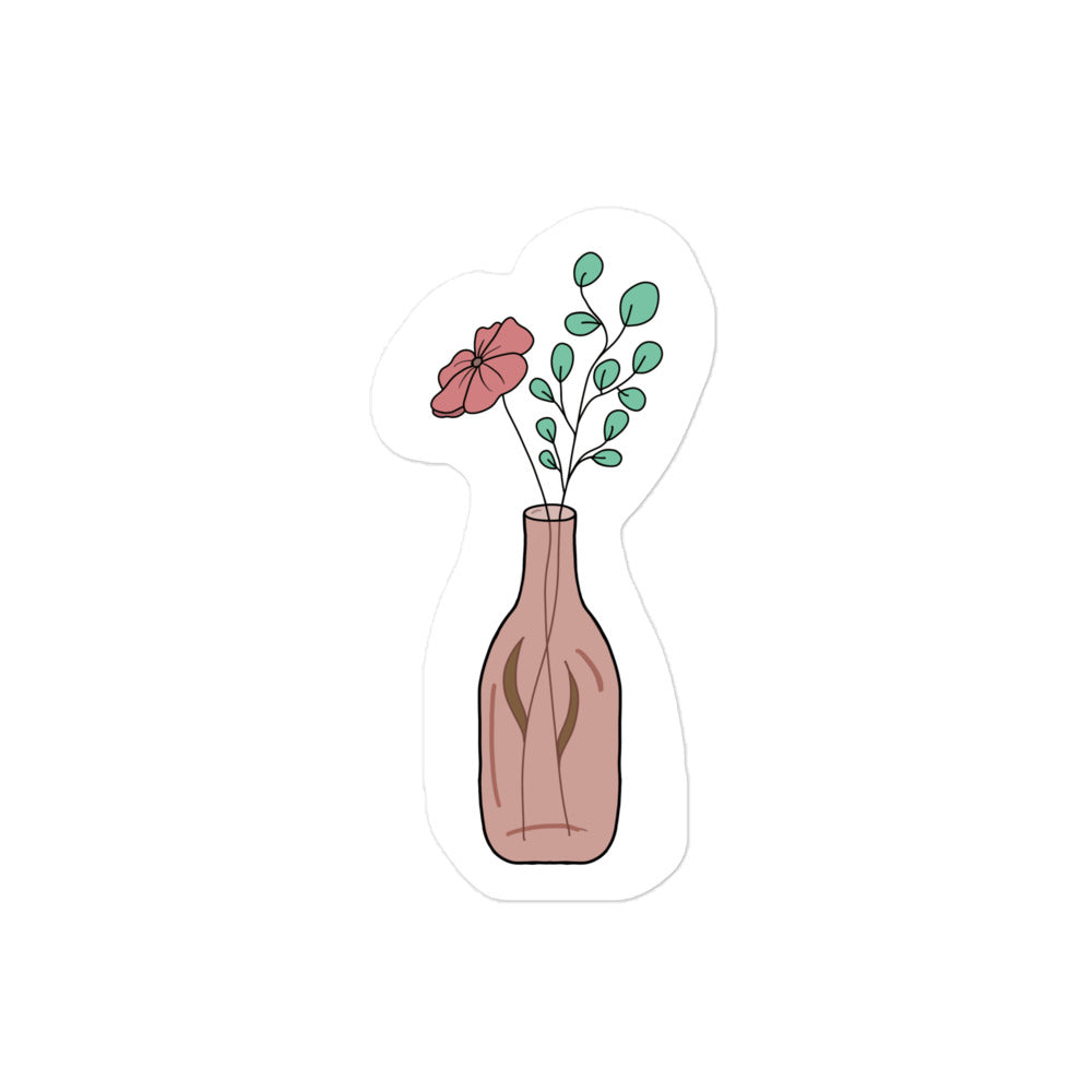 Bottled flower