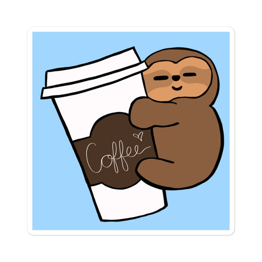 Coffee sloth