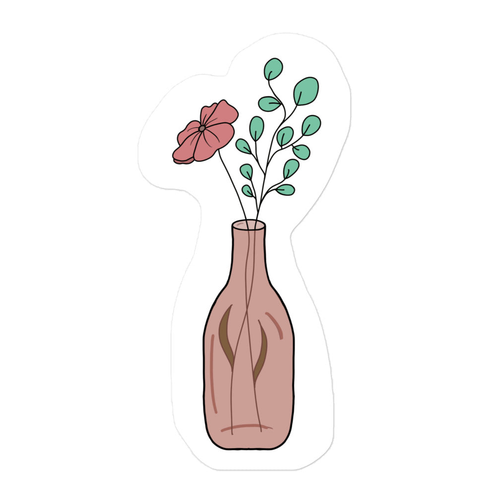 Bottled flower