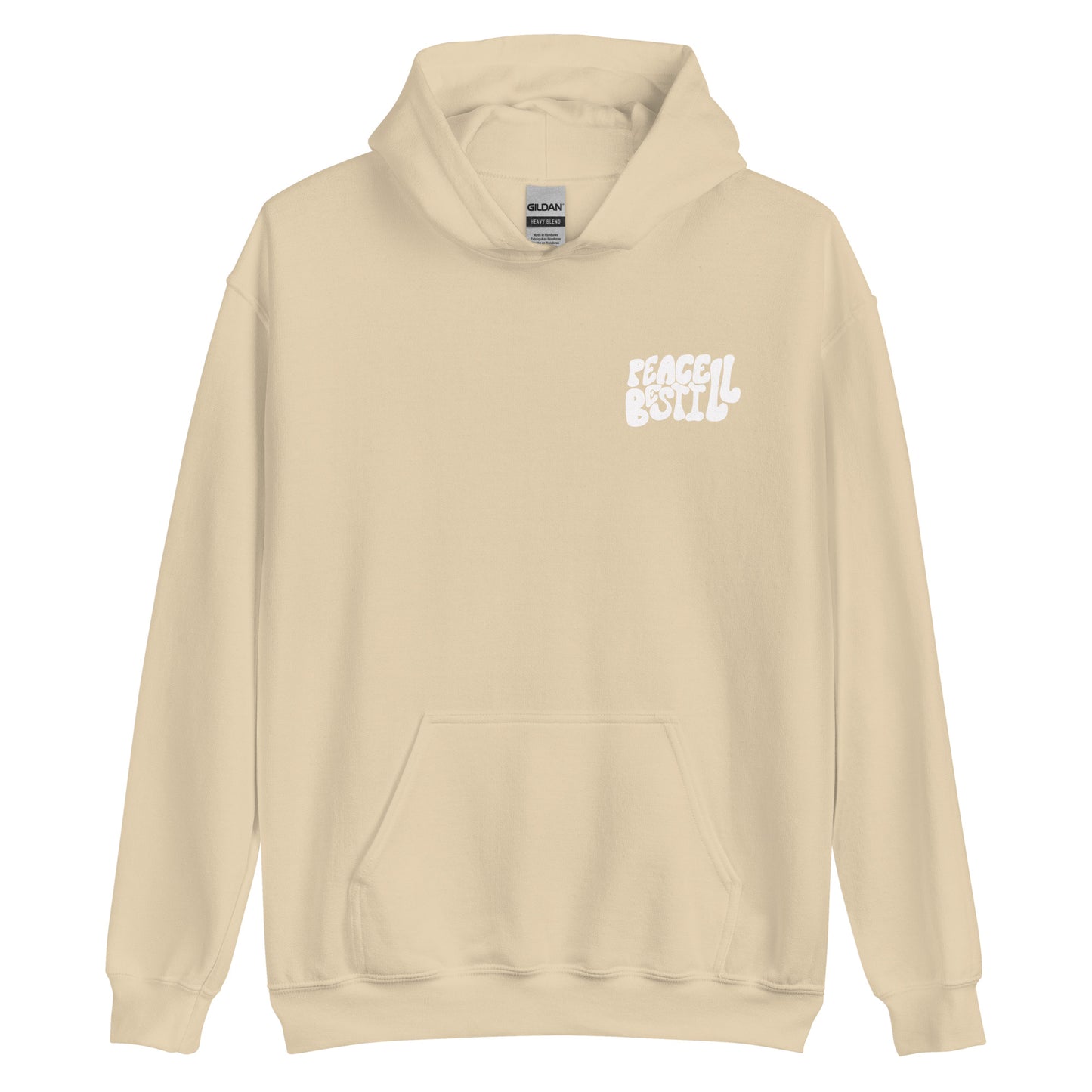 Peace be still hoodie